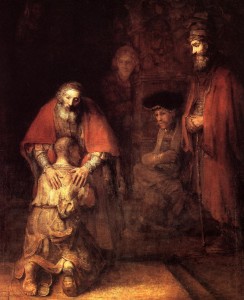 Rembrandt's painting of the Return of the Prodigal